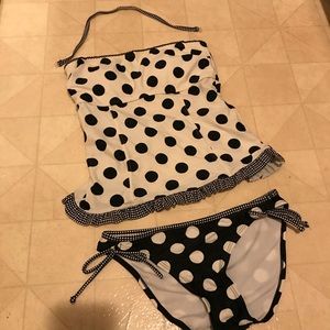 CUTE polka-dot tankini